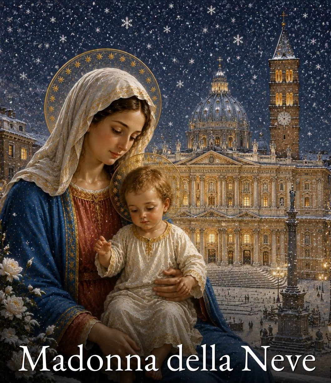 5 agosto: Dedicazione della Basilica di S. Maria Maggiore 